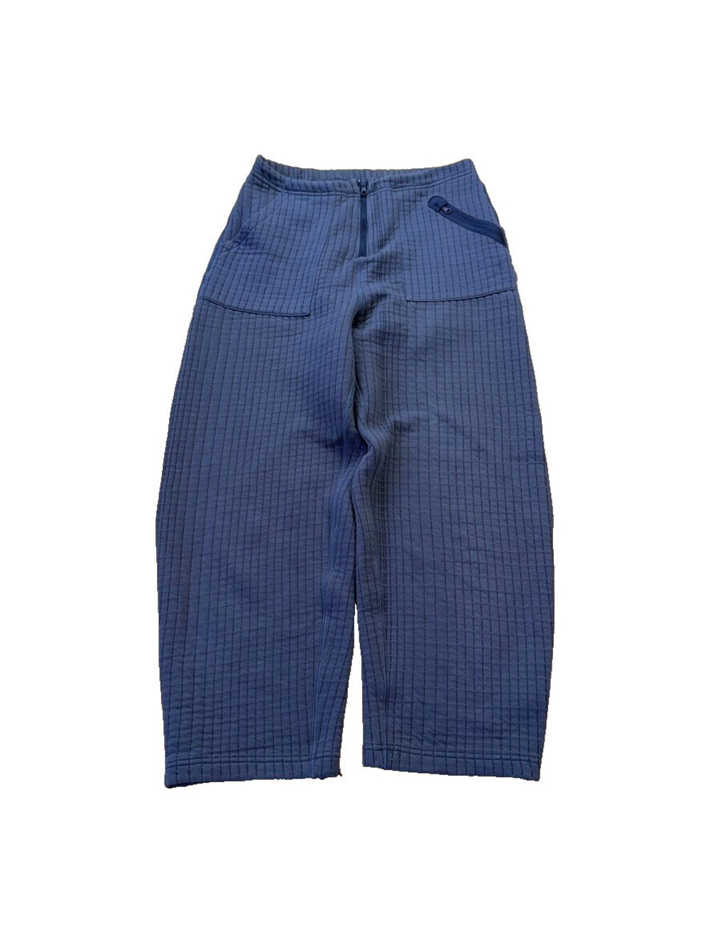 Nike Tech Pack Therma-FIT ADV Gray Grid Pattern Wide Leg Pants Women’s Small